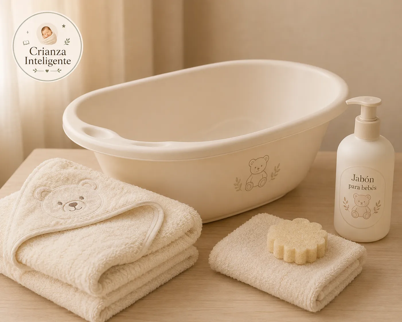 Kit para el baño del bebé